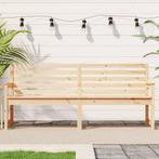 vidaXL Tuinbank 203,5x48x91,5 cm massief grenenhout, Tuin en Terras, Tuinbanken, Verzenden, Nieuw