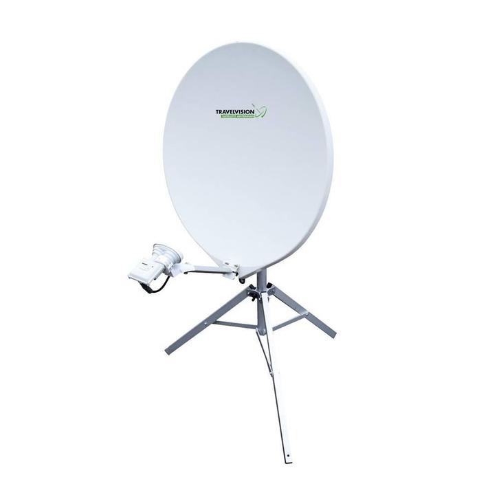 Travel Vision R7 DUO - 65cm duo versie (+ gratis opbergtas), Audio, Tv en Foto, Schotelantennes, (Schotel)antenne, Nieuw, Ophalen of Verzenden