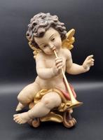 Beeldje - Südtirol Engel Putte ca. 36 cm - Hout, Antiek en Kunst