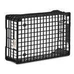 Gebruikte Euronorm stapelbakken wanden + bodem geperforeerd, Doe-het-zelf en Verbouw, Kratten en Dozen, Ophalen of Verzenden, Gebruikt