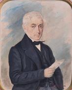 Raffaele Carelli (1795-1964) - Ritratto di nobiluomo, Antiek en Kunst