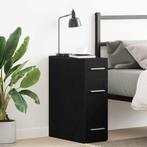 vidaXL Apothekerskast Zwart eiken 20 x 45.5 x 60 cm Bewerkt, Verzenden, Nieuw