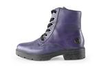 Rieker Veterboots in maat 37 Paars | 10% extra korting, Kleding | Dames, Schoenen, Overige kleuren, Verzenden, Overige typen, Zo goed als nieuw