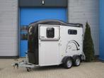 Marge Cheval Liberté Touring country vooruitloop zadelkamer, 2-paards trailer, Gebruikt, Aluminium