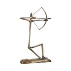 Beeldje, Boogschutter - 36 cm - Brons, Antiek en Kunst