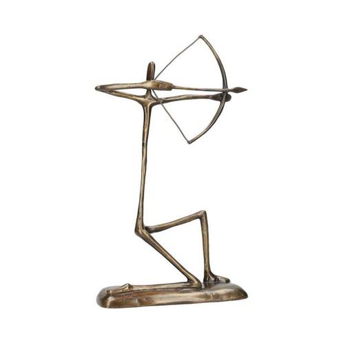 Beeldje, Boogschutter - 36 cm - Brons, Antiek en Kunst, Kunst | Designobjecten