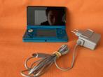 Nintendo 3DS aqua blauw in nette staat & krasvrije schermen