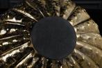 Design siervaas ABSTRACT 30cm goud handgemaakt hamerslag -, Ophalen of Verzenden, Nieuw