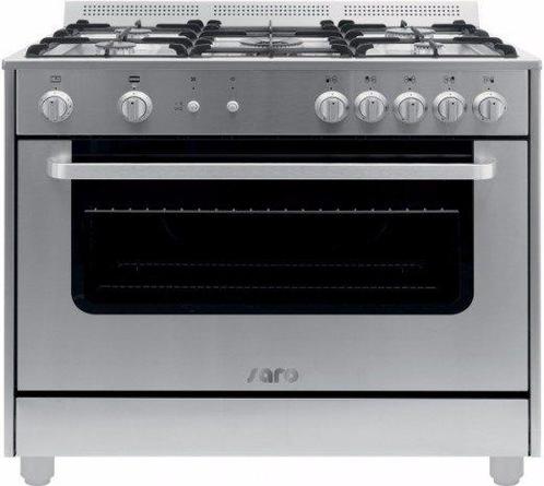 Gasfornuis 5 pits met gas oven - TS95C71X, Zakelijke goederen, Horeca | Keukenapparatuur, Nieuw in verpakking, Verzenden
