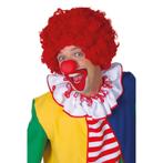 Clowns verkleed pruik rood voor volwassenen - Pruiken unisex, Ophalen of Verzenden, Nieuw