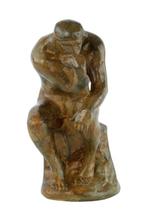 Pierre Chenet (XX-XXI) - sculptuur, Le Penseur - inspired