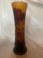 Daum Frères - Vaas - geëmailleerd meerlagig glas met