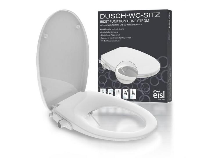 Eisl Bidet Douche WC-zitting Opzetstuk - Soft Close -, Huis en Inrichting, Overige Huis en Inrichting, Zo goed als nieuw, Verzenden