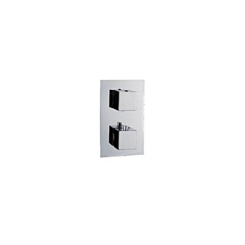 Douchethermostaat Sanilux Inbouw Vierkant Chroom (incl., Doe-het-zelf en Verbouw, Sanitair, Kraan, Nieuw, Chroom, Ophalen of Verzenden