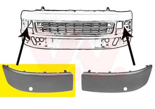 BUMPERLIJST VOOR VW TRANSPORTER T5 2003-2009 7E5807820AGRU, Auto-onderdelen, Carrosserie en Plaatwerk, Nieuw, Ophalen of Verzenden