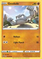 Geodude  135/264 (Fusion Strike), Hobby en Vrije tijd, Ophalen of Verzenden, Nieuw, Losse kaart, Foil
