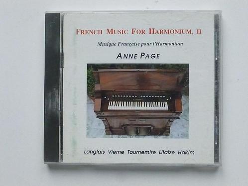 Anne Page - French music for Harmonium II, Cd's en Dvd's, Cd's | Religie en Gospel, Verzenden