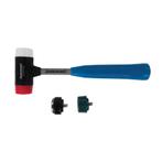 Silverline Multi-kop hamer - verwisselbare koppen - hi-gr..., Doe-het-zelf en Verbouw, Gereedschap | Handgereedschap, Ophalen of Verzenden