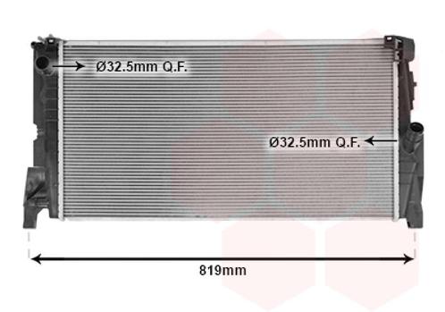 RADIATOR VOOR BMW 2 AT/GT F45/46 2013-2021 17117644879, Auto-onderdelen, Airco en Verwarming, Nieuw, Ophalen of Verzenden