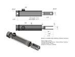 Hydraulische Remcilinder - Interne Veer 25 mm - Tractor /, Zakelijke goederen, Agrarisch | Tractoren, Ophalen of Verzenden, Nieuw