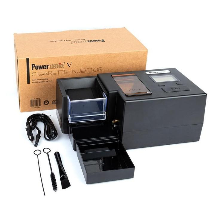 Powermatic 5 plus, sigarettenmachine met tabaksnijder, Verzamelen, Rookartikelen, Aanstekers en Luciferdoosjes, Overige typen