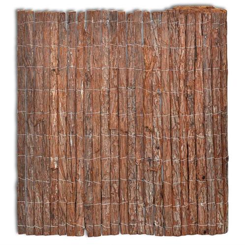 Scherm 400x150 cm schors, Tuin en Terras, Schuttingen, Verzenden