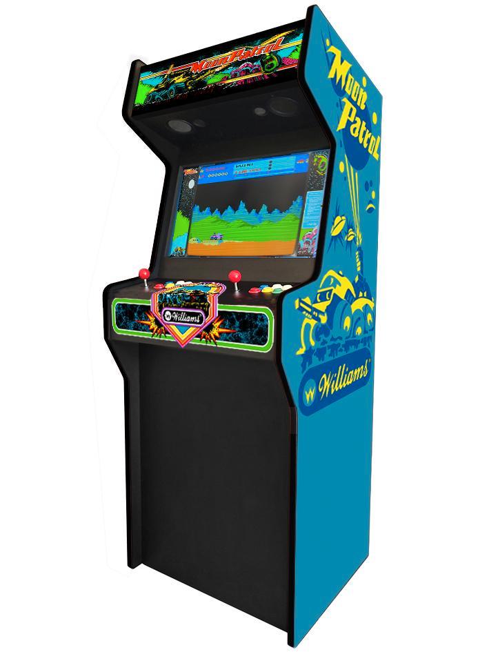 2-Player Moon Patrol Custom Upright Arcadekast, Spelcomputers en Games, Spelcomputers | Overige