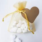 Bedankje White and Gold, Verzenden, Nieuw, Feestartikel, Geboorte of Huwelijk