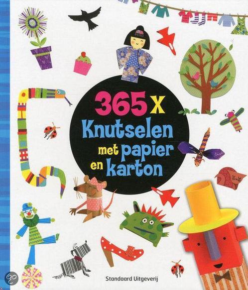 Knutselen met papier en karton / 365 x 9789002244049, Boeken, Overige Boeken, Zo goed als nieuw, Verzenden