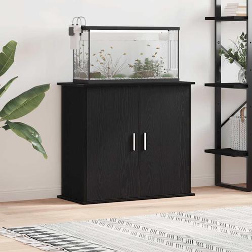 vidaXL Aquariumstandaard 81x36x73 cm spaanplaat zwart, Dieren en Toebehoren, Overige Dieren-accessoires, Nieuw, Verzenden