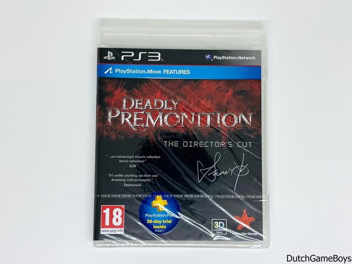 Playstation 3 / PS3 - Deadly Premonition - Directors Cut -, Spelcomputers en Games, Games | Sony PlayStation 3, Gebruikt, Verzenden