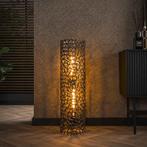 *WOONWINKEL* Vloerlamp Nikkel Cylinder L, Verzenden, Nieuw
