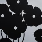 Donald Sultan (1951) - Black Poppies in Cement