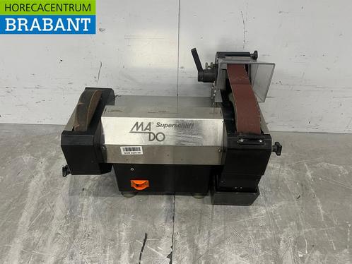 RVS Mado Superschliff Slijpmachine Bandslijpmachine 400V, Zakelijke goederen, Horeca | Overige, Ophalen of Verzenden