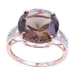 Zonder minimumprijs - Ring - 14 karaat Roségoud Topaas -, Sieraden, Tassen en Uiterlijk, Ringen, Nieuw