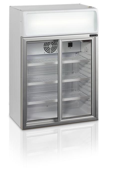 Flessenkoelkast | Wit | 2 Glazen Schuifdeuren | 100 liter, Zakelijke goederen, Horeca | Keukenapparatuur, Verzenden