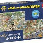 Jan van Haasteren Safari Storm 2 in 1 puzzel 2 x 1000 stukj
