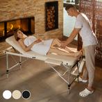 3-zone massagetafel met 5 cm vulling en aluminium frame - be, Sport en Fitness, Massageproducten, Nieuw, Verzenden