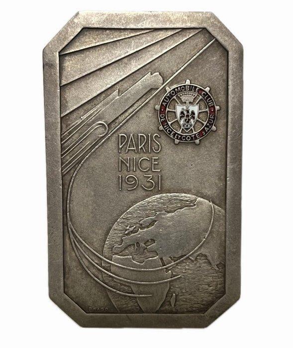 Frankrijk. Medal France – 1931 Art Deco Silver Medal –, Postzegels en Munten, Munten en Bankbiljetten | Toebehoren