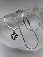 Zilver, Topaas - Halsketting - Art Nouveau-stijl, Antiek en Kunst