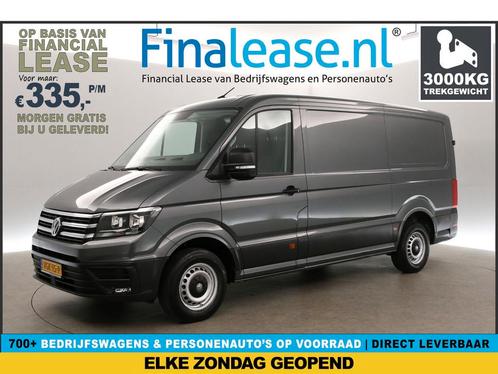 Volkswagen Crafter 35 2.0 TDI L3H2 141PK 3000KG TG €335pm, Auto's, Bestelauto's, Lease, Handgeschakeld, Diesel, Volkswagen, Zilver of Grijs