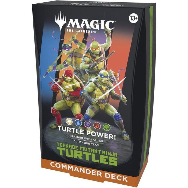 Magic the Gathering Ninja Turtles Commander Deck, Hobby en Vrije tijd, Verzamelkaartspellen | Magic the Gathering, Nieuw, Verzenden