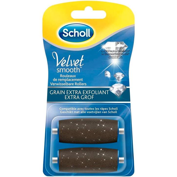 Scholl Velvet Smooth Extra Grof Verwisselbare Rollers, Sport en Fitness, Gezondheidsproducten en Wellness, Nieuw, Verzenden