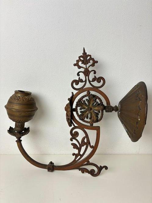 Wandlamp (3) - 3 antieke wandlampen en Restauratie nodig -, Antiek en Kunst, Curiosa en Brocante