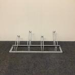 Fietsenrek voor 4 fietsen (bxd) 150x38 cm, metaal, Ophalen of Verzenden, Gebruikt