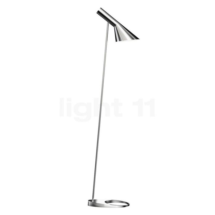 Louis Poulsen AJ Vloerlamp, roestvrij staal gepolijst, Huis en Inrichting, Lampen | Vloerlampen, Nieuw, Verzenden
