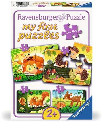 Forest Animals Puzzel (4 in 1) | Ravensburger - Puzzels