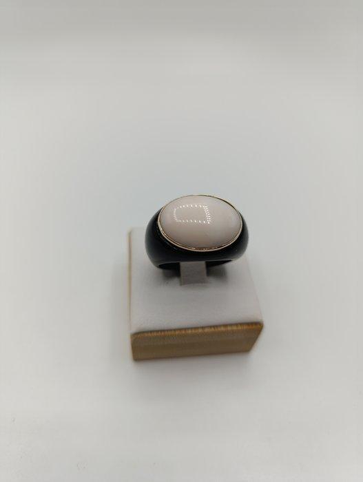 Zonder Minimumprijs - Ring - 14 karaat Geel goud, Corallo, Sieraden, Tassen en Uiterlijk, Ringen