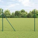 vidaXL Hexagon Fence Grijs 1,5x50 m Staal, Tuin en Terras, Verzenden, Nieuw