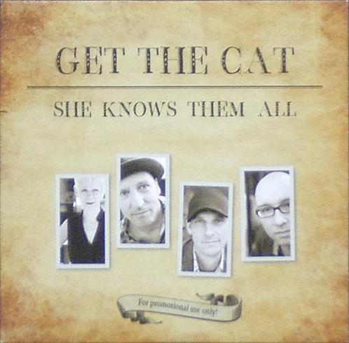 cd - Get The Cat - She Knows Them All, Cd's en Dvd's, Cd's | Overige Cd's, Zo goed als nieuw, Verzenden